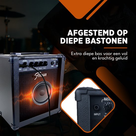 Finesse Basgitaar Versterker - Versterkers - Gitaarversterker - Audio