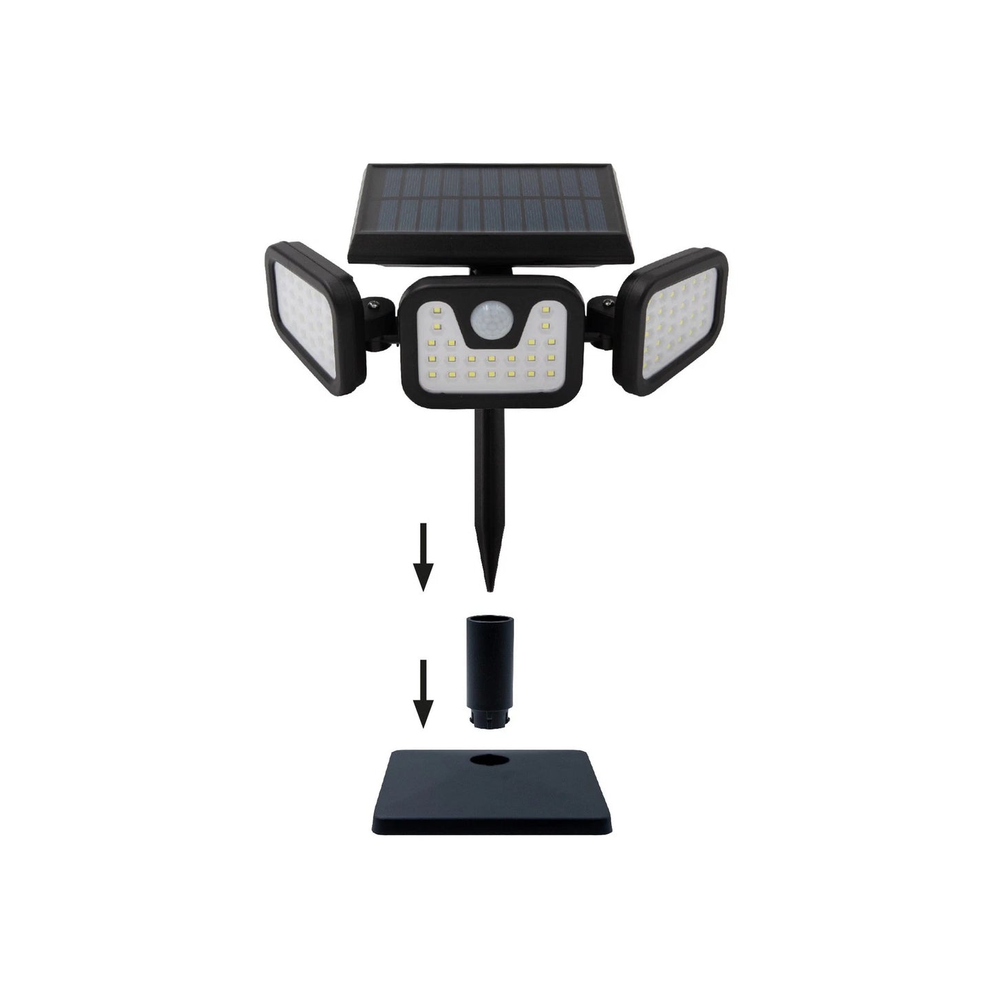 Panta TrioSolar Base - Standvoet voor LED Solar Lamp - Uitbreidingsset