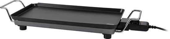 Princess Table Chef Superior Bakplaat 102240 - Gourmet - Grillplaat - Tafelgrill - 46x26 cm - 8 personen - Regelbare thermostaat - 2500W - Teppanyaki - Voor binnen en buiten - 2 meter snoer