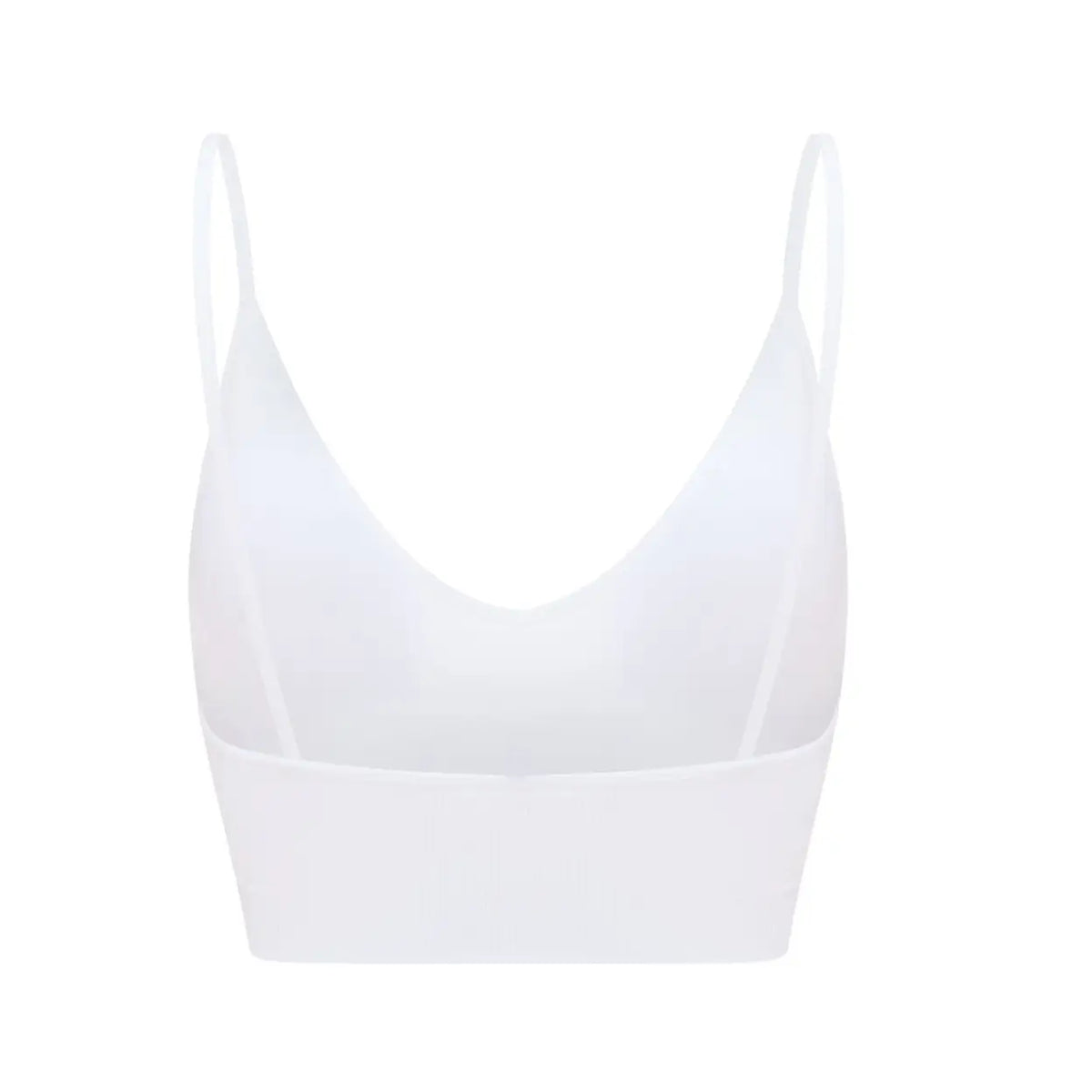 Lee mouwloze longline croptop Flora - wit - maat S