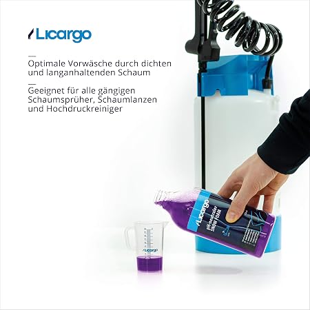 LICARGO Snow Foam 750 ml - pH-Neutraal - Auto Voorwas - Fruitige Geur