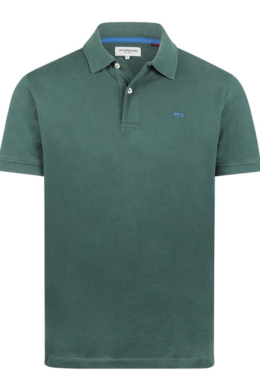 McGregor Klassiek Poloshirt Heren - Dark Green - Maat XL