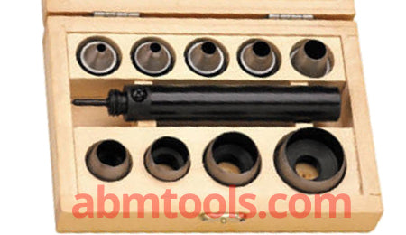ABM Wad Punch Kit 5-32 mm – Voor Leer, Rubber, Metaal & Kunststof