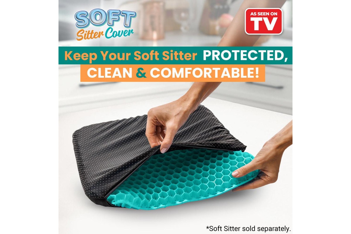 Soft Sitter Cover - Zwart