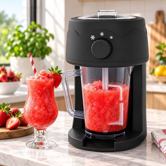 Nexxt Slushy Maker en Ice Crusher - 1 liter - 3 Maalstanden - 30W
