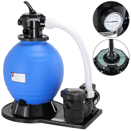 Monzana Zandfiltersysteem - 15.900L/u 6-weg Adapter Ø32mm - 38mm