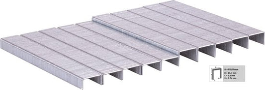 VONROC Nieten – 1000 stuks – 6 & 8MM – Universeel – Voor VONROC ET502AC & ET503DC tackers