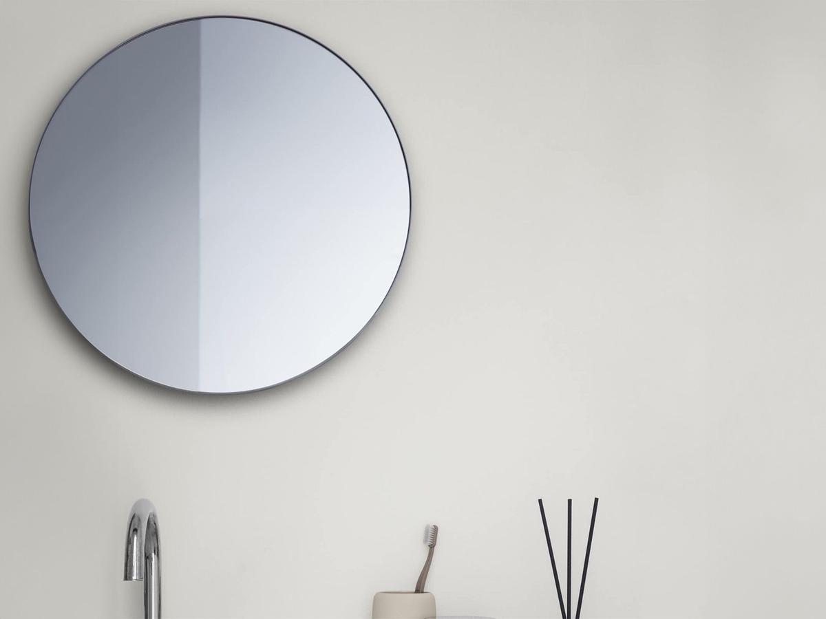 Blomus RIM Wandspiegel - Zwart - Ø 80 cm - 3 cm Diep
