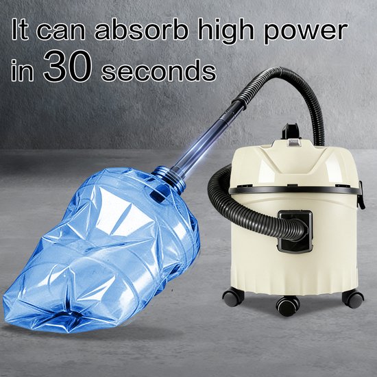 Fuegobird - Electric vacuum cleaner - krachtig 1400W - Grote capaciteit 16 L - 4 m cord - Blower connection - 6 accessoires - 1.5 m plastic hose - HEPA filterl - Bouwstofzuiger -Home Floor - Tapijtreiniger
