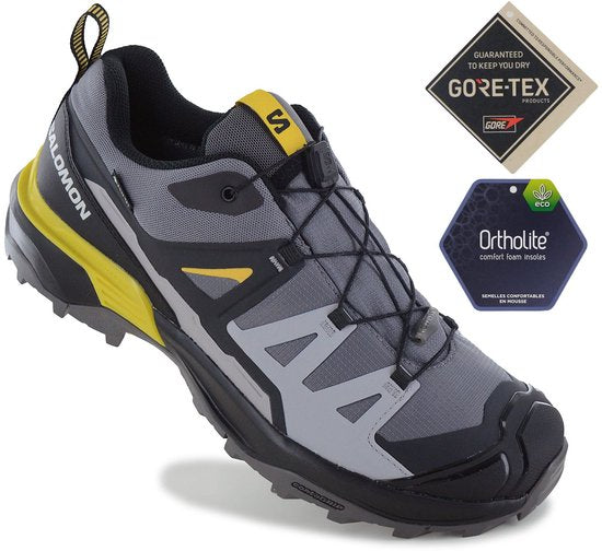Salomon X ULTRA 360 GTX - GORE-TEX - Heren Wandelschoenen Trekking Schoenen Grijs 477403 - maat 43 1/3