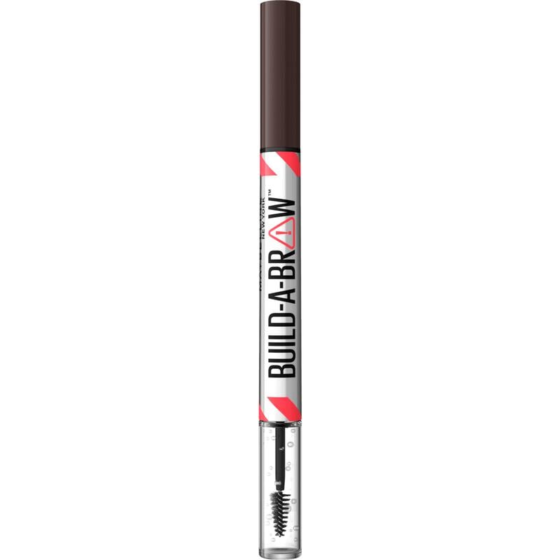 Maybelline Build-a-Brow 2-in-1 Wenkbrauwpen & Fixeergel - 259 Ash Brown - Waterproof - Tot 24 Uur