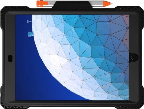 MAXCases Shield Extreme-X Zwart met Pencil / Crayon houder Apple iPad 8 (2020) / iPad 7 (2019)