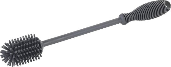 Wenko Flessenborstel 25 Cm Siliconen Grijs