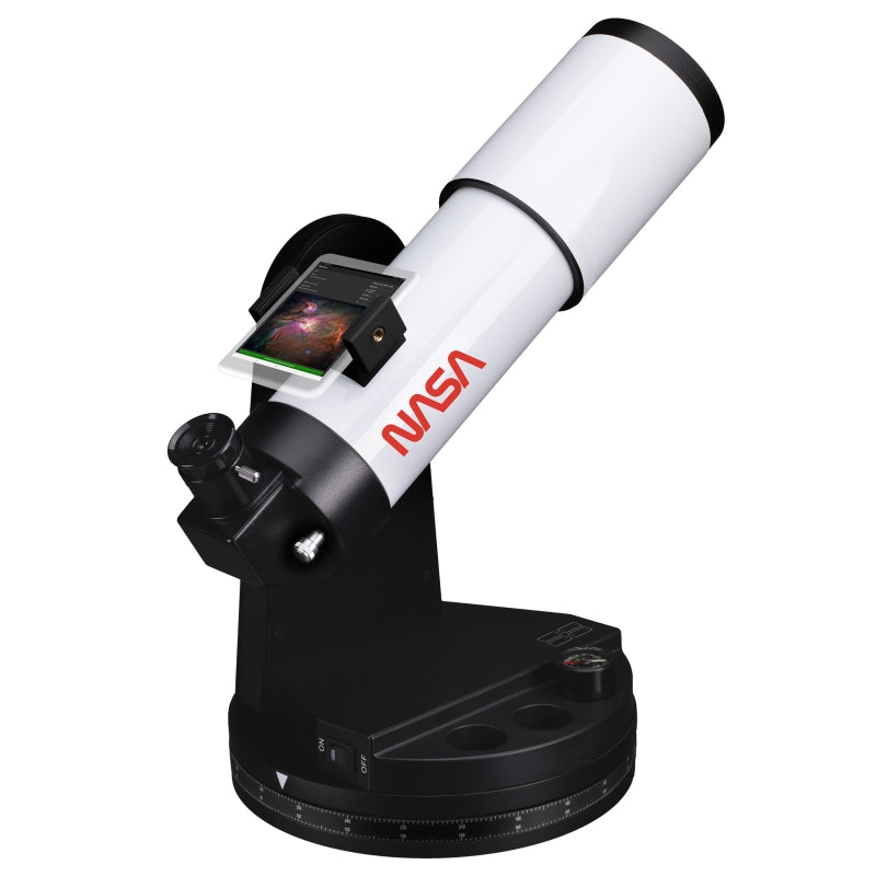 Bresser ISA Space Exploration NASA PushTo AR 70/350 Smart Telescoop – 70mm Refractor Met App En Zonnefilter