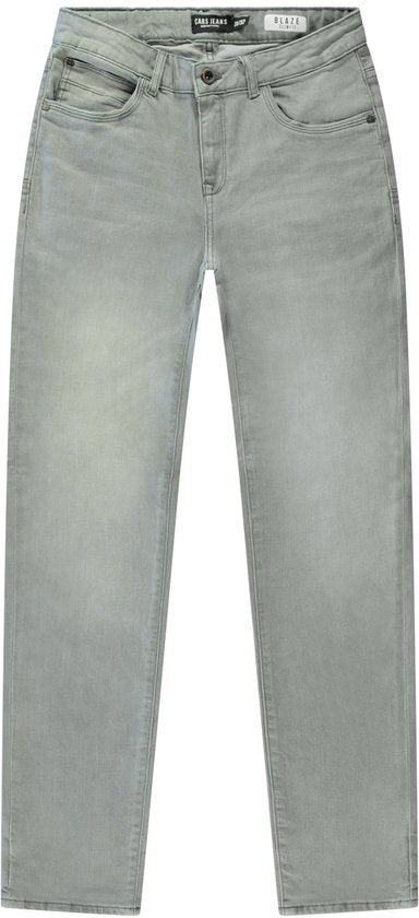 Cars Jeans Blaze Slim Fit Jeans - Grijs Used - Maat 40
