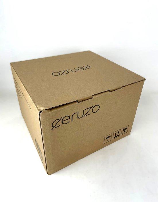 Ceruzo Kookpan - RVS - Diameter 24 cm - H 14,5 cm - 6,3 L - alle Warmtebronnen
