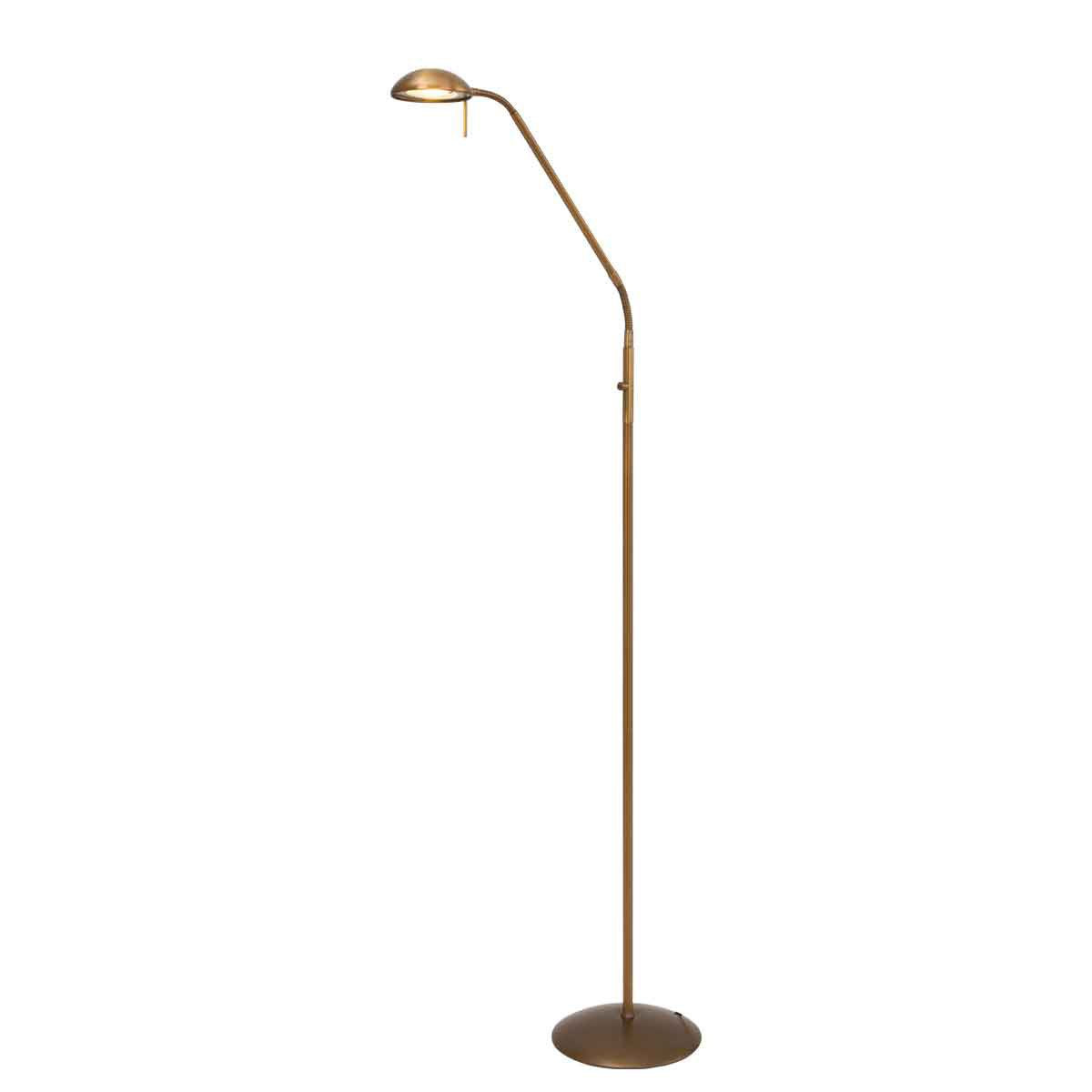 Mexlite Vloerlamp Biron Brons 7501BR
