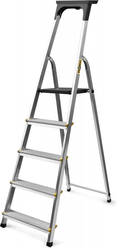 Drabest Aluminium trapladder 5 treden ALDP5