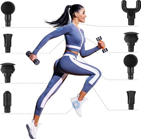 Northwall Massage Gun PRO - Professioneel Massage Pistool - Sport en Relax Massage apparaat