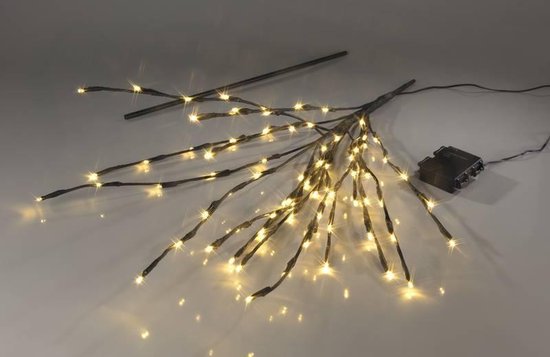 Verlichte Boom - 110cm - 80 LED's - Warm wit - timer