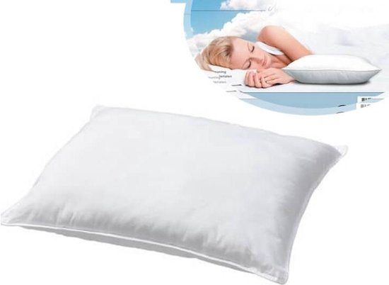 Ortho Relax - Hoofdkussen - Luxe Hotel Kwaliteit Hoofdkussen - Anti Allergie Kussens - Hoofdkussen nekklachten - Slaapkussen - 60 x70 cm- 1 stuks