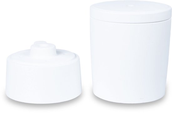 Step2 Vero Zwembad Tafel Wit – Zwembad Tafel met Koelvak 34l – Tafel voor Zonneplateau – Met Parasolopening en Afvoer – Geschikt voor in het Zwembad of op Terras – Tot 50 kg