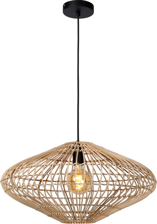Lucide MAGALI - Hanglamp - Ø 56 cm - 1xE27 - Naturel - Japandi