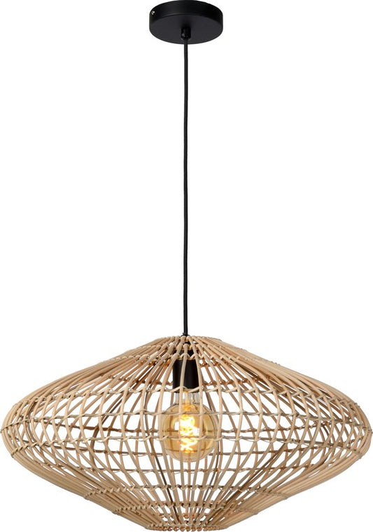 Lucide MAGALI - Hanglamp - Ø 56 cm - 1xE27 - Naturel - Japandi