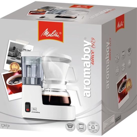 Melitta Aromaboy koffiezetapparaat 1015-01 wit