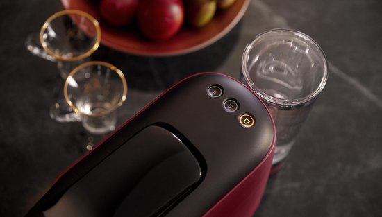 Philips L'OR Barista Sublime Koffiezetapparaat LM9012/50 - Geschikt voor Capsules - Koffiecupmachine en 9 Espresso en Barista Capsules - Zwart en Rood