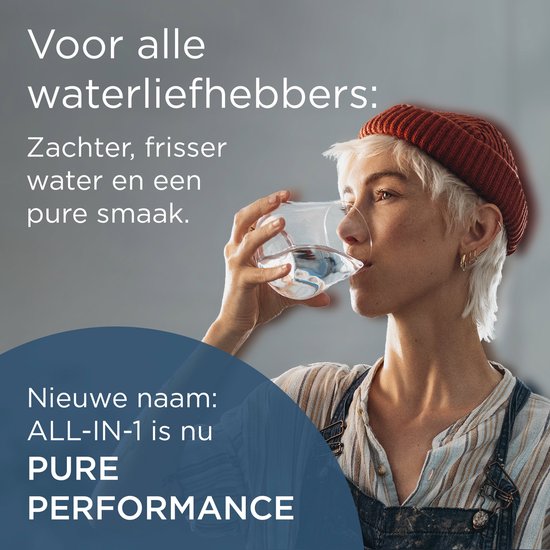 BRITA waterfilterpatroon MAXTRA PRO Pure Performance - 12 stuks - Originele waterfilter voor BRITA waterfilterkannen - filtert onzuiverheden zoals Herbiciden, PFAS, chloor, kalk en metalen