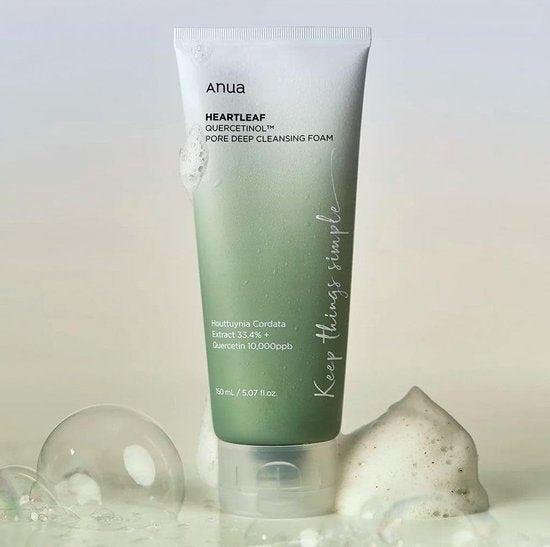 ANUA - Heartleaf Quercetinol Pore Deep Cleansing Foam - Koreaanse huidverzorging - 150 ml