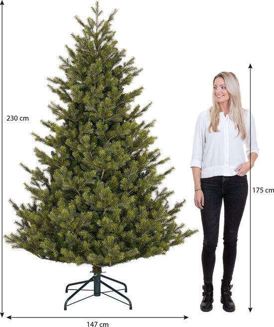 Black Box Trees Clive Kunstkerstboom - H230 x Ø147 cm - Groen