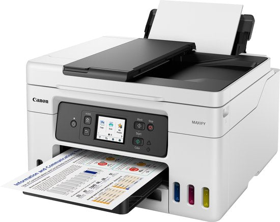 Canon MegaTank MAXIFY GX4050 - All-in-One Inkttankprinter - Wit