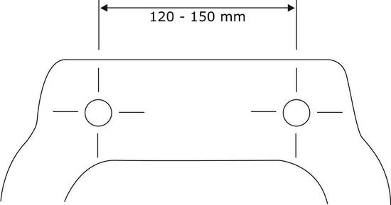 Wenko Wc-bril Aurora 36,2 X 45 Cm Thermoplast Wit