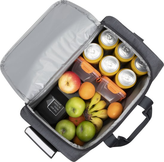 Resto Felis Koeltas 19L – Donkergrijs – Waterafstotend & Lekvrij – Met Draagriem – Voor Picknick, Strand & Reizen