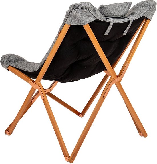Bo-Camp - Urban Outdoor - Relaxstoel - Bloomsbury Comfort - Grijs