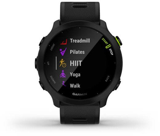 Garmin Forerunner 55 - Sporthorloge met GPS Tracker - Geschikt voor Hardlopen - 42mm - Zwart