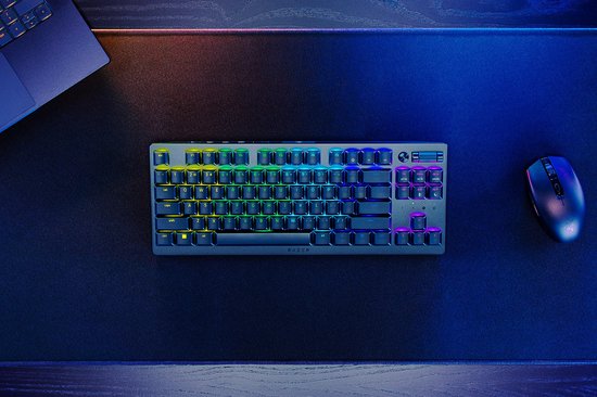 Razer DeathStalker V2 Pro Tenkeyless - Draadloos Gaming Toetsenbord - TKL - RGB - Qwerty - Zwart