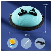 DH FitLife Yoga Balansbal met Pomp - Balanstrainer - Ã˜60 x H22 cm - Max. 200 kg