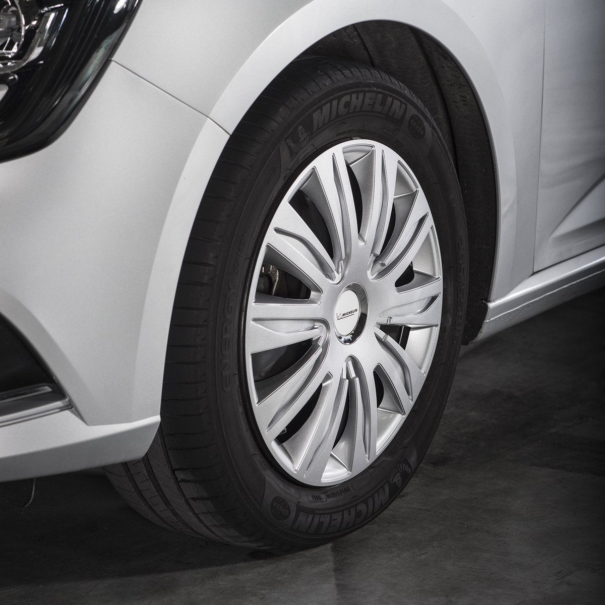 Michelin Wieldoppen 15 inch - chroom - 4st