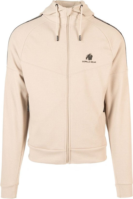 Gorilla Wear Harvey Trainingsjas - Beige - L