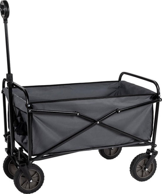 Camp Active Opvouwbare Bolderkar - Zwart - 70KG - 82x52x63cm