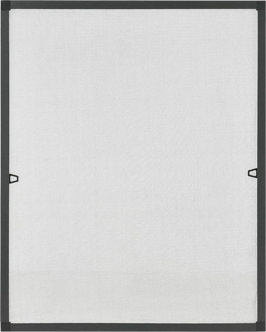 Vliegenhor / Raamhor / Hor - 100 x 120 cm - Zwart - Incl. Bevestigingsmateriaal