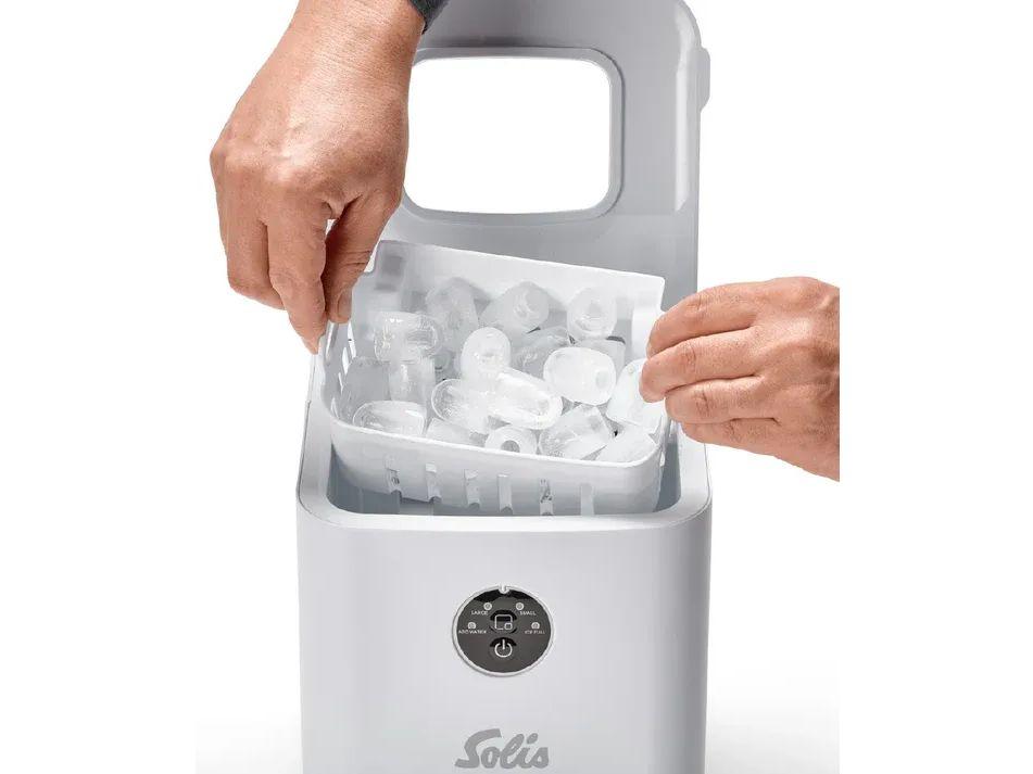 Solis Ice Cube Express IJsblokjesmachine - Snel ijs in 8 minuten - Zwart - 1 liter