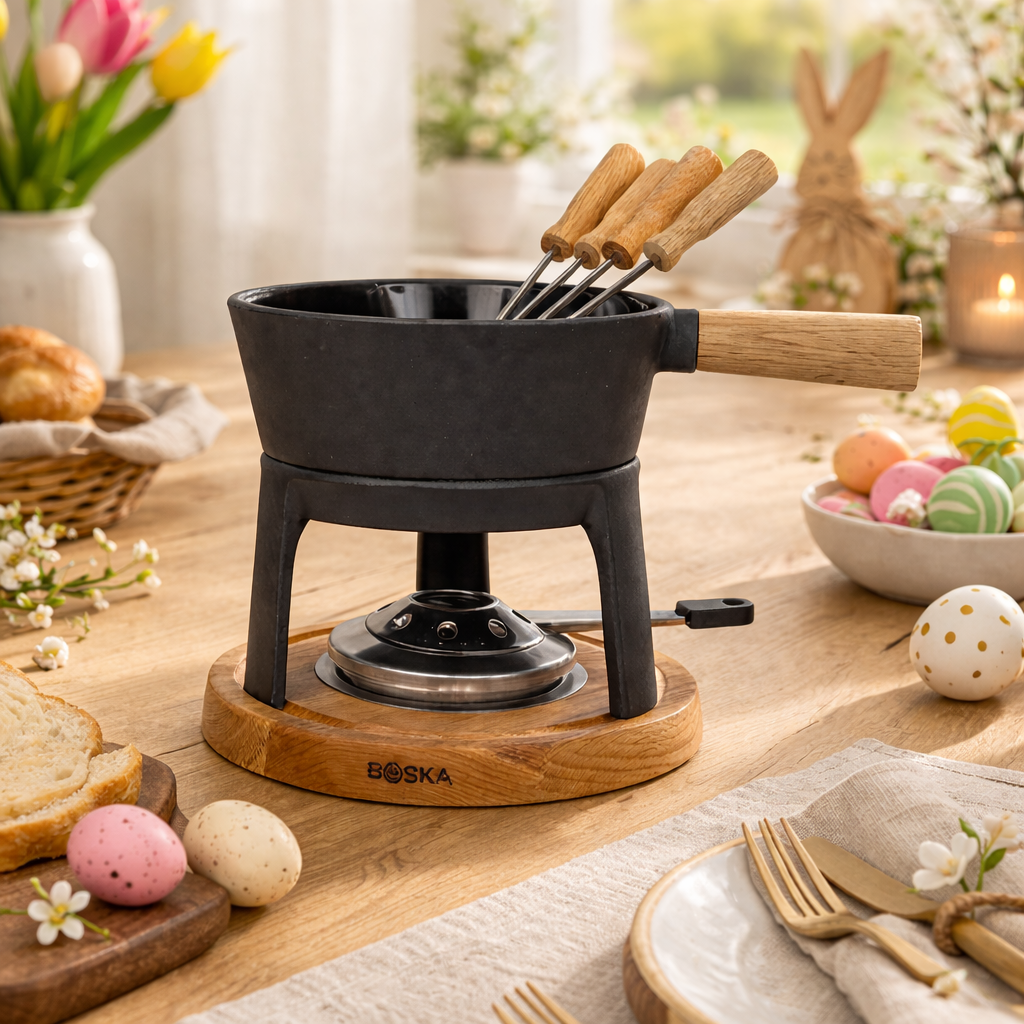 Boska Fondueset Pro - Kaas fondue - voor Iedere Kookplaat - 1,2 L