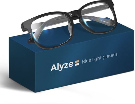 Alyze Blauw Licht Bril - Computer beeldscherm - Zonder sterkte met filter - Blue light glasses