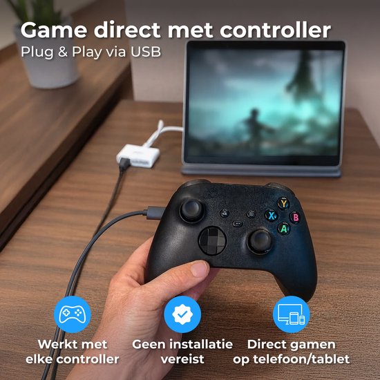 Nuvance SD Kaart Lezer - 3 in 1 - Micro SD Kaart - USB naar USB C - 8-Pin - Geschikt voor alle Telefoons, Tablets & Laptops
