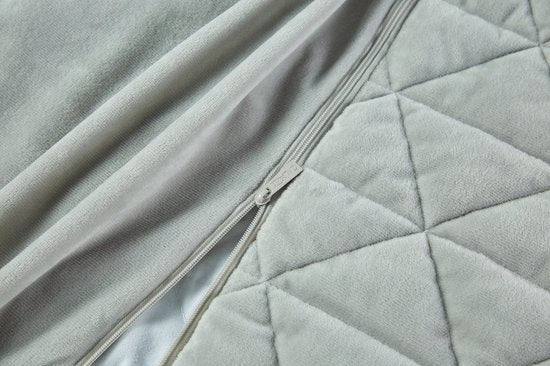 Calmzy Superior Soft - Duvet cover - Verzwaringsdeken hoes - 150 x 200 cm - Superzacht - Comfortabel - Grijs