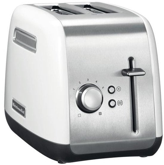 KitchenAid 5KMT2115EWH 5 2 snede(n) 1100 W Roestvrijstaal, Wit
